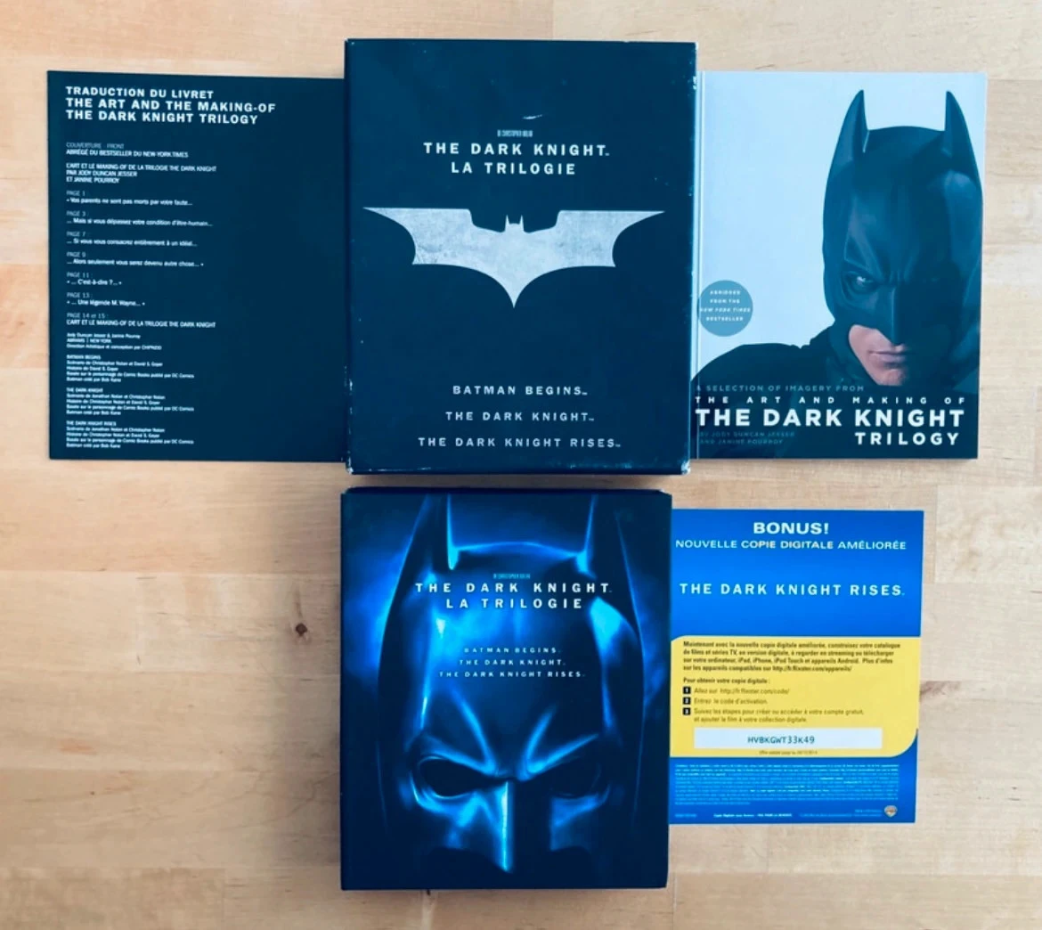 Blu-ray set trilogie The Dark Knight van Christopher Nolan. – photo 2